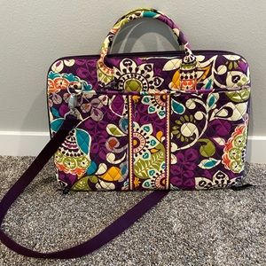 Vera Bradley padded, hard shell, Laptop Bag!!